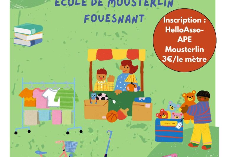 troc et puces APE Mousterlin