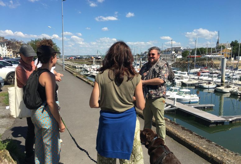 visite guidée balade chantée bretagne groupe port de tréboul douarnenez